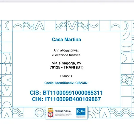 Holiday home Casa Martina Trani